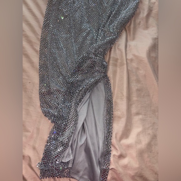 Windsor Cue The Sparkle Rhinestone Fishnet Maxi Skirt Brand New with Tags- Small - Picture 6 of 9